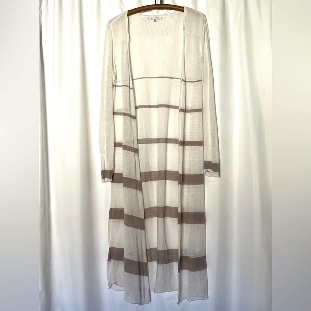 Cabi Cardigan Sweater Bon Voyage Riviera Duster